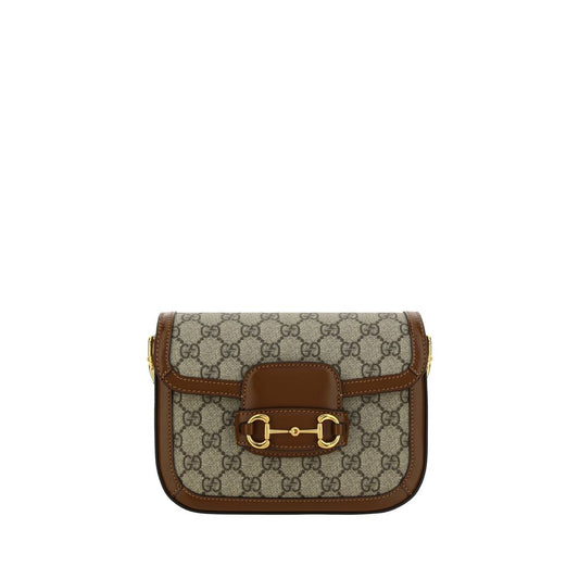 Borsa Gucci in polietilene marrone