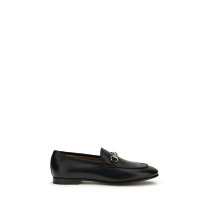 Mocassini slip-on Gucci Bos Taurus in pelle di vitello nera