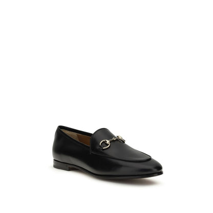 Mocassini slip-on Gucci Bos Taurus in pelle di vitello nera
