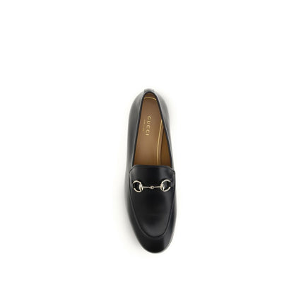 Mocassini slip-on Gucci Bos Taurus in pelle di vitello nera