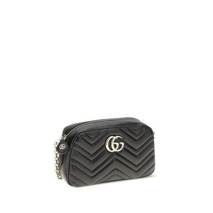 Borsa Gucci Nera in Pelle di Vitello Bos Taurus