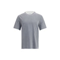 T-shirt grigia in cotone Brunello Cucinelli