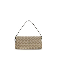 Gucci Brown Fabric Handbag
