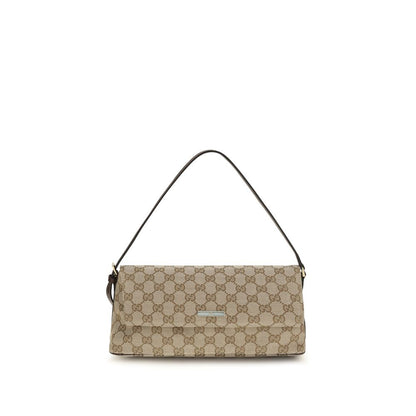 Gucci Brown Fabric Handbag