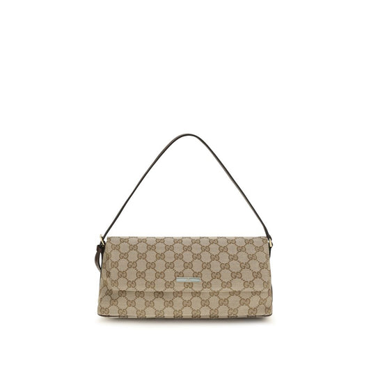 Borsa Gucci in tessuto marrone