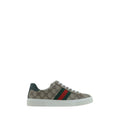 Sneakers basse Gucci in polietilene beige