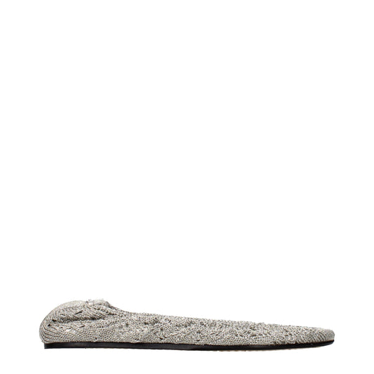 Ballerine Isabel Marant in tessuto grigio