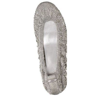 Isabel Marant Gray Fabric Ballet Flats