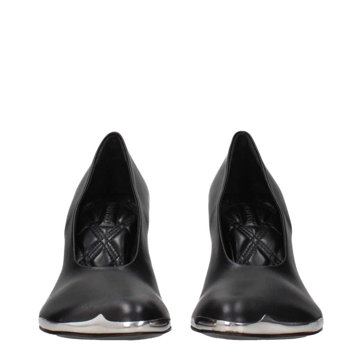 Burberry Pumps aus schwarzem Leder mit hohem Absatz