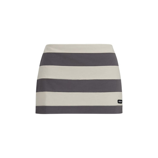 Minigonna Miu Miu in cotone multicolore