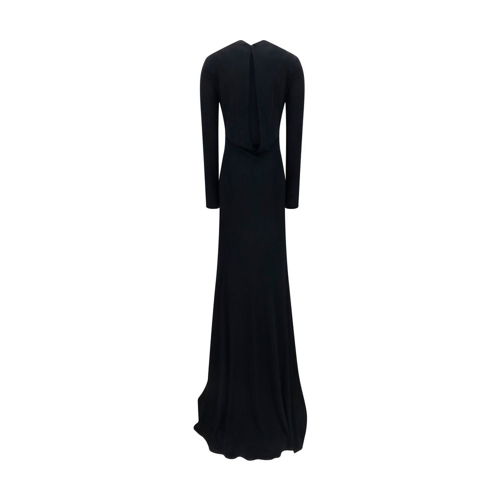 Tom Ford Schwarzes Viskose-Cocktailkleid