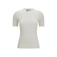 Fendi White Cotton Sweatshirt