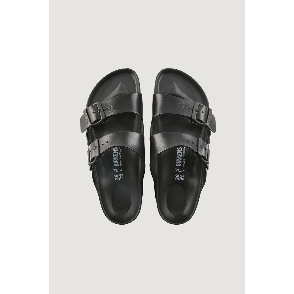 Sandalias planas Birkenstock negras de EVA