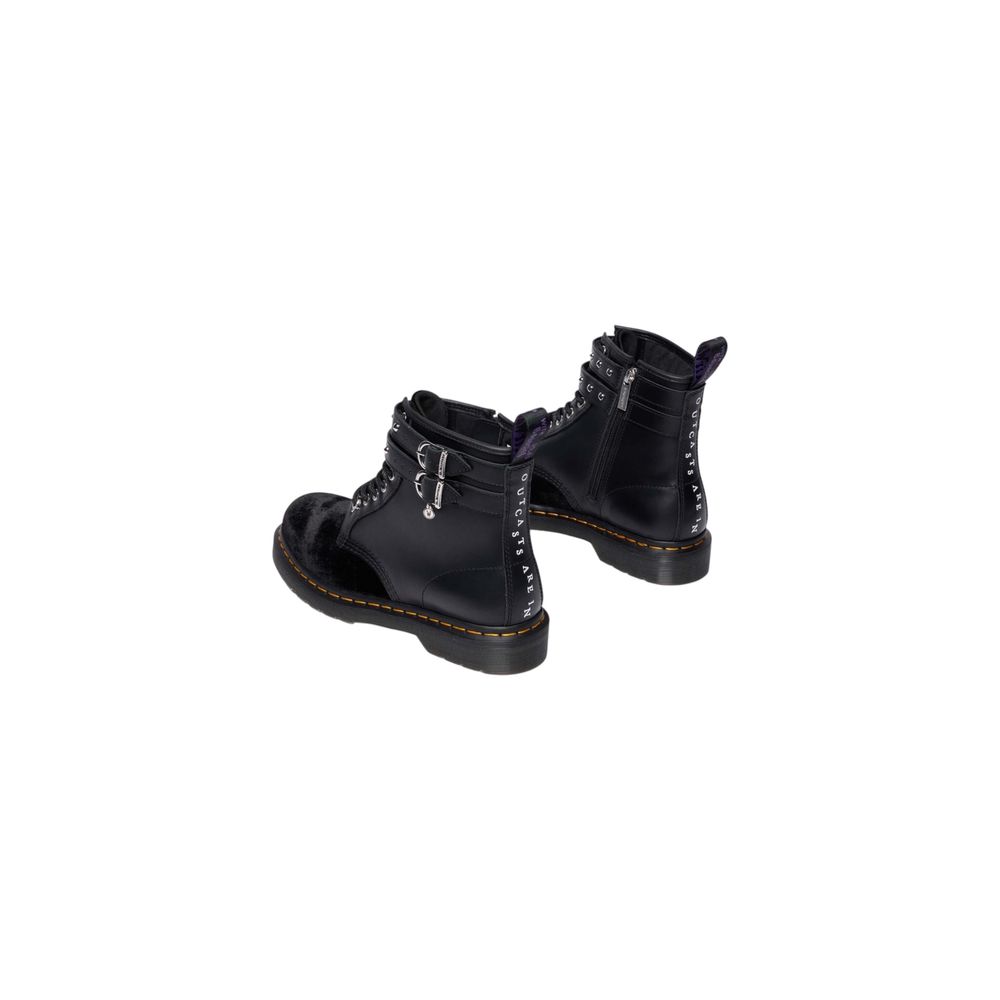 Stivali stringati Dr. Martens in pelle nera