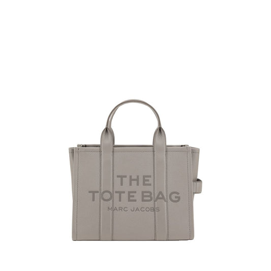 Borsa a mano Marc Jacobs in pelle di vitello grigia Bos Taurus
