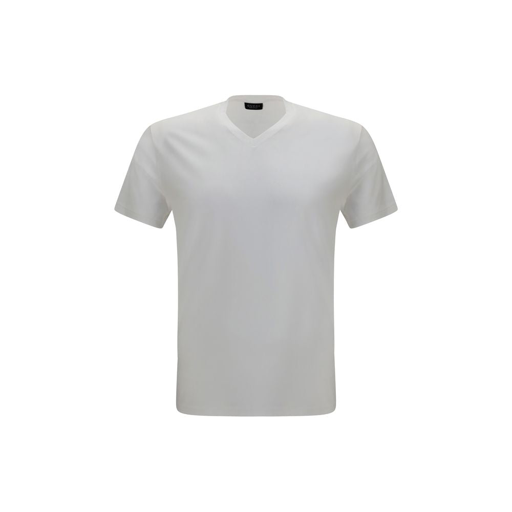 Gucci vit t-shirt i modal
