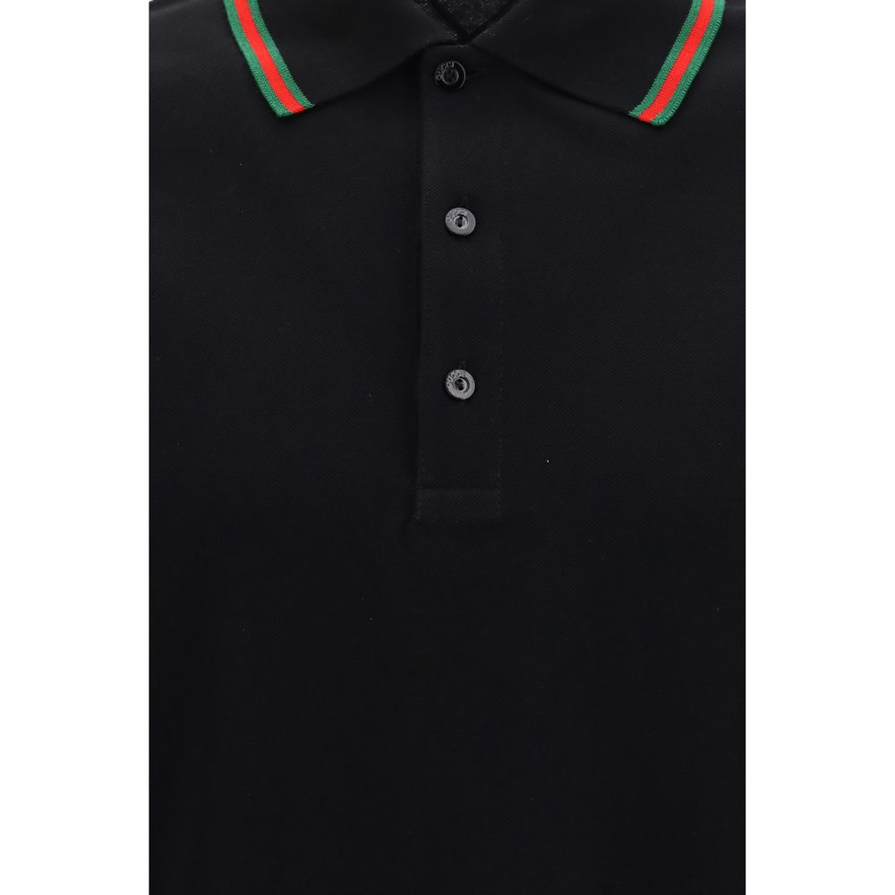 Gucci Zwart Katoenen Poloshirt