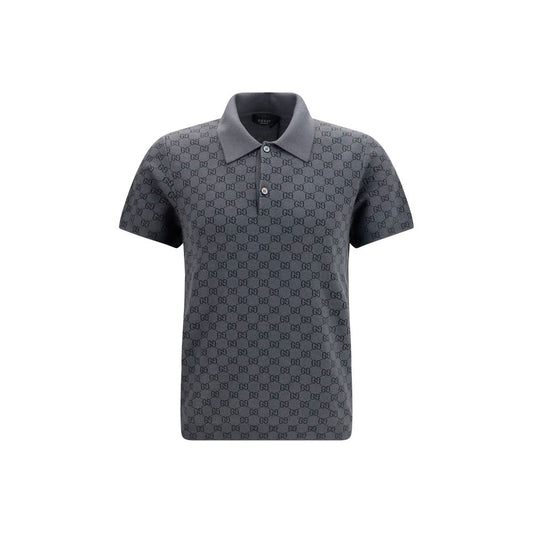 Gucci Gray Lamb Ovis Aries Polo Shirt