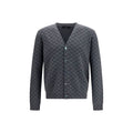 Cardigan Oversize Gucci in Lana Grigia Aries