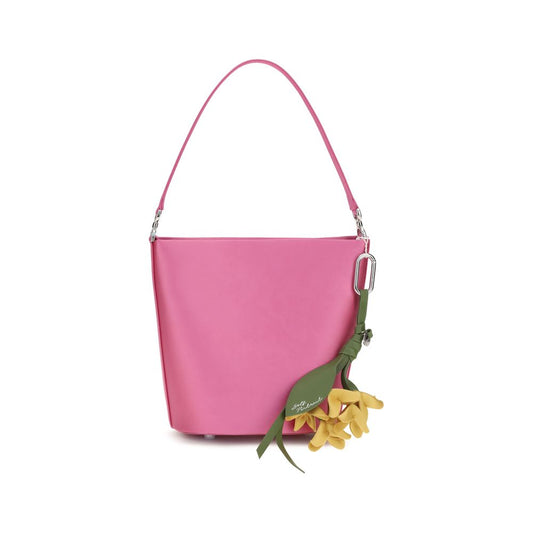 Borsa a secchiello in poliestere multicolor Self-Portrait