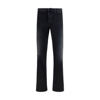 Gucci Black Cotton Flared Jeans