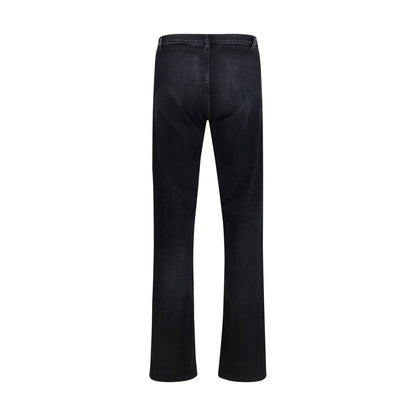 Gucci Black Cotton Flared Jeans