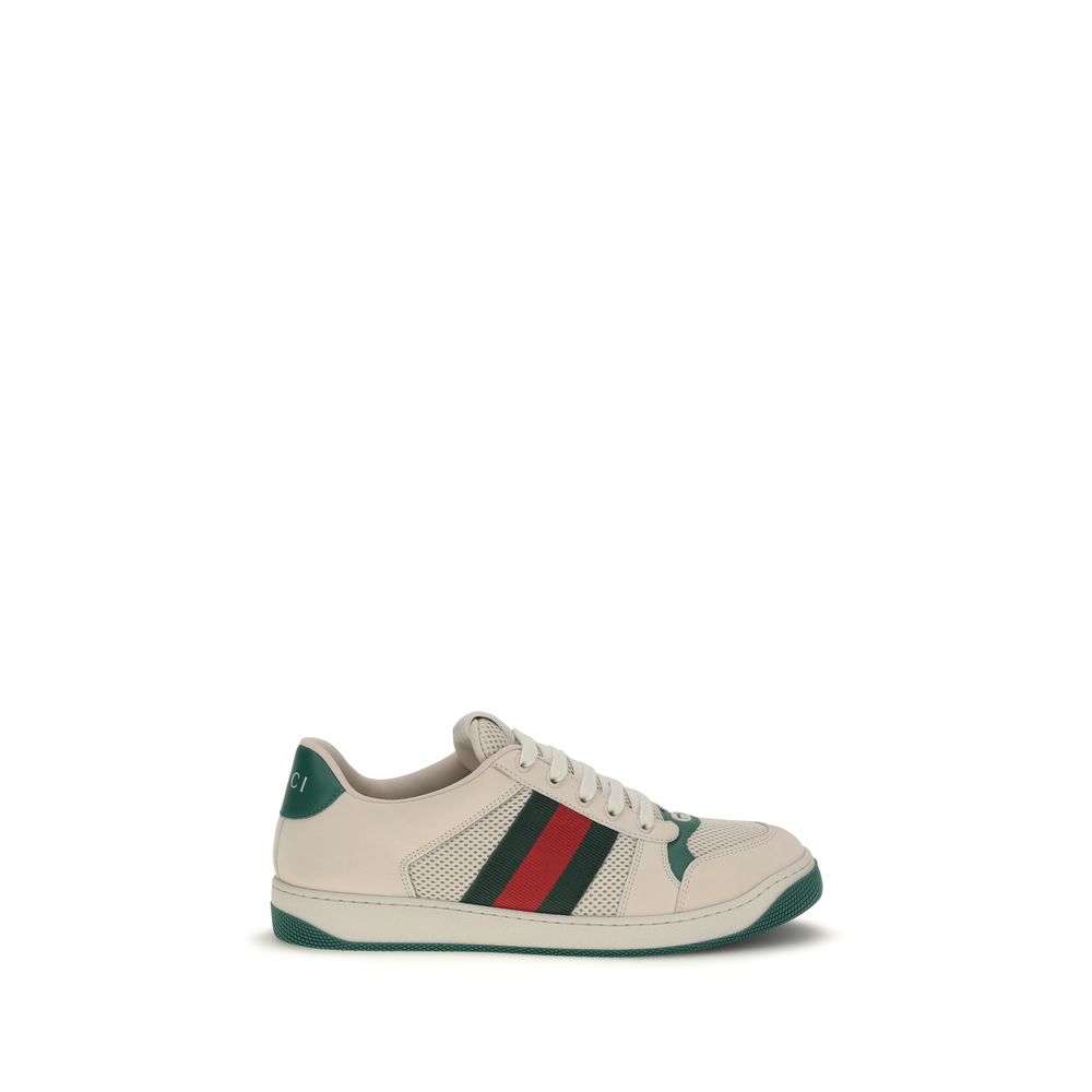 Zapatillas Gucci de tela beige