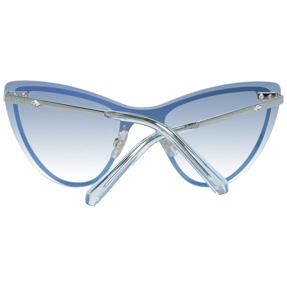 Occhiali da sole Swarovski in metallo blu