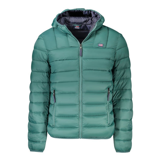Norvegia 1963 Giacca da uomo in poliammide verde