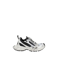 Sneakers Balenciaga atletiche in polietilene argentato