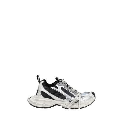 Sneakers Balenciaga atletiche in polietilene argentato
