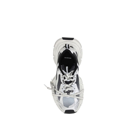 Sneakers Balenciaga atletiche in polietilene argentato