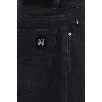 Amiri Black Cotton Jeans Denim