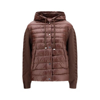Herno Brown Polyester Full-Length Jacket