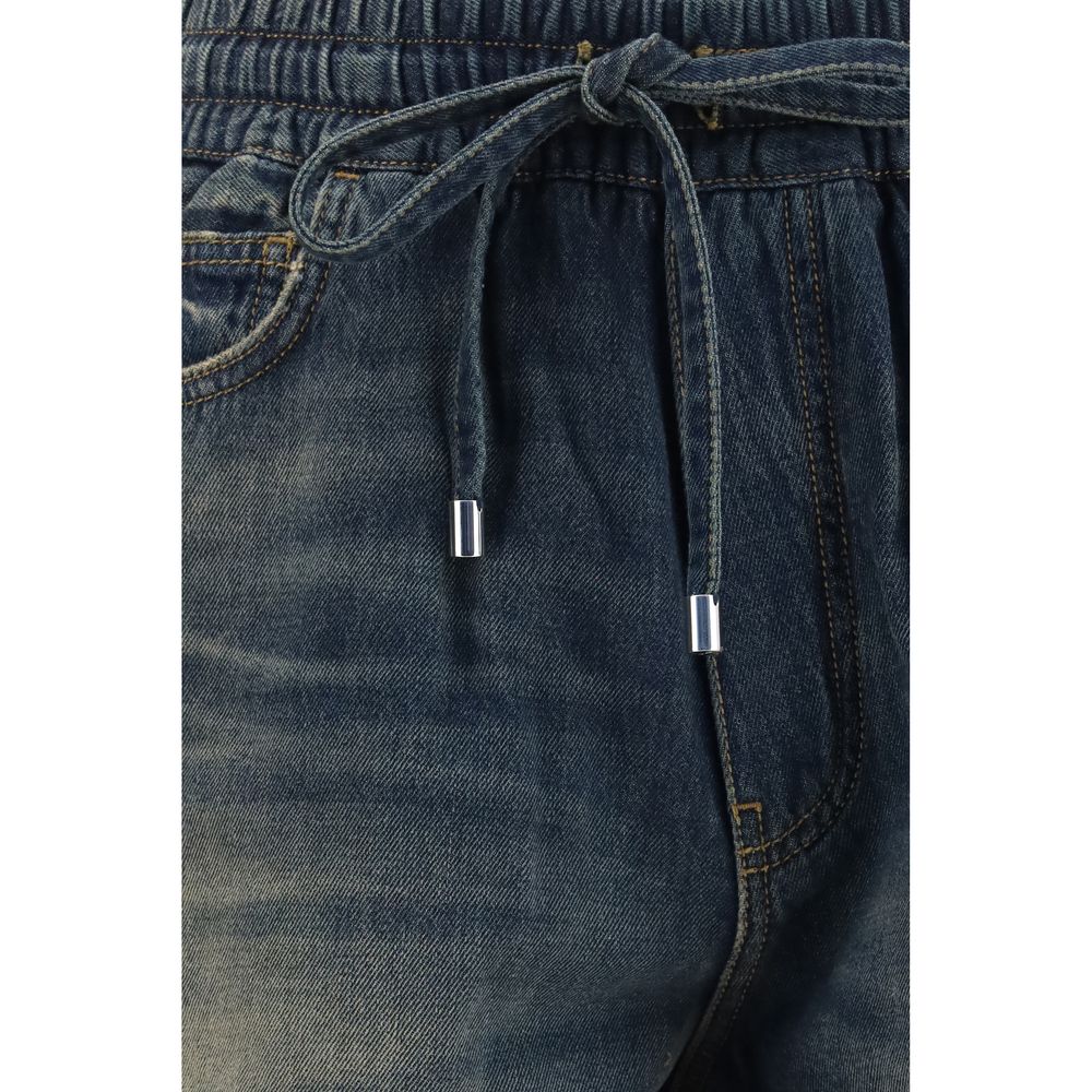 Shorts Bermuda Amiri in cotone blu