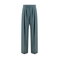 Chloé Bicolor Wool Oves Aries Dress Pants