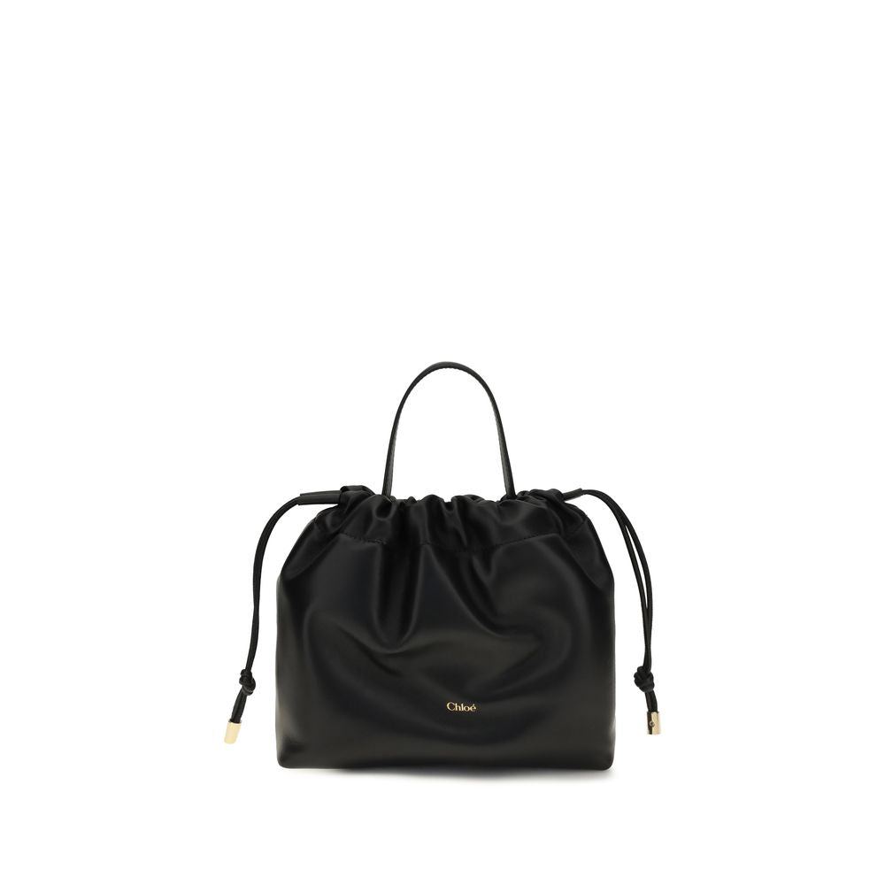 Borsa a spalla Chloé Black Lamb Ovis Aries