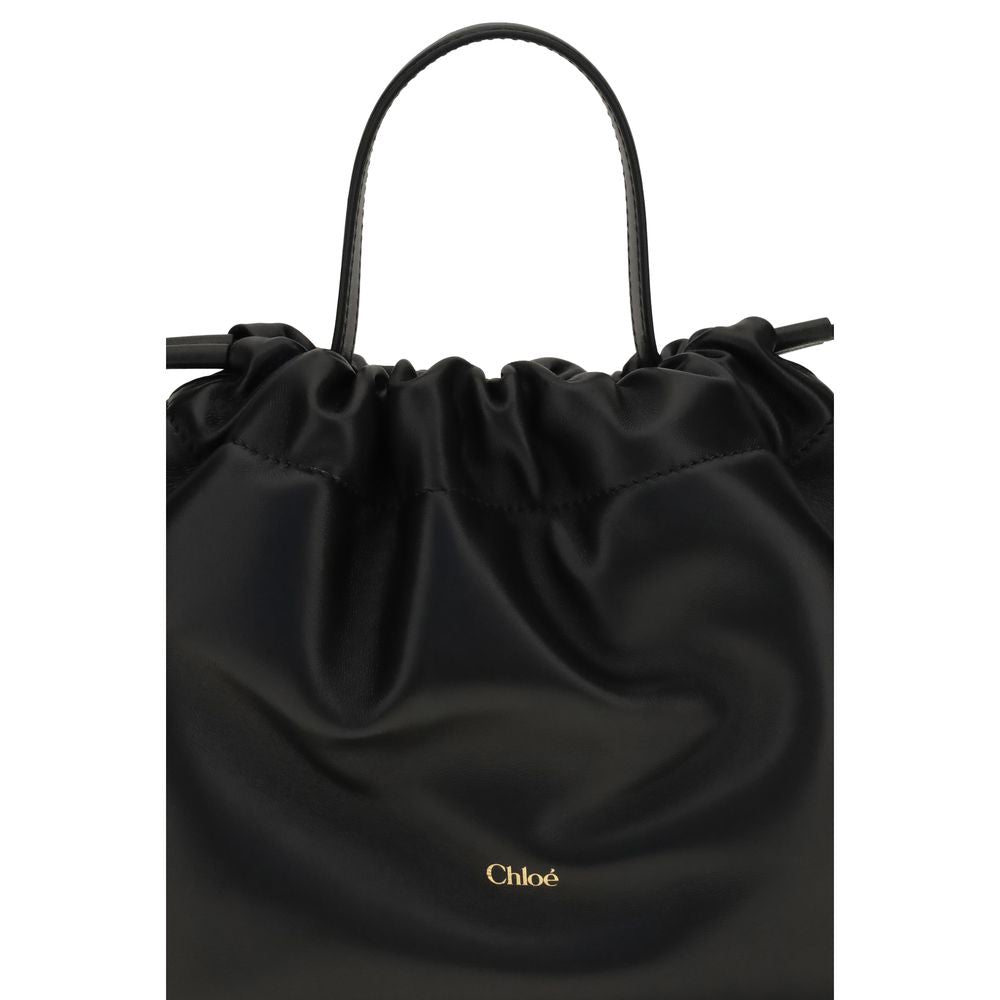 Borsa a spalla Chloé Black Lamb Ovis Aries