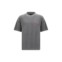 T-shirt gris en coton