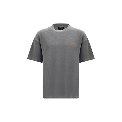 T-shirt gris en coton