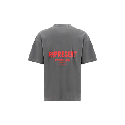 T-shirt gris en coton