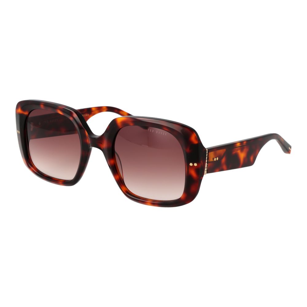 Occhiali da sole Ted Baker in acetato marrone