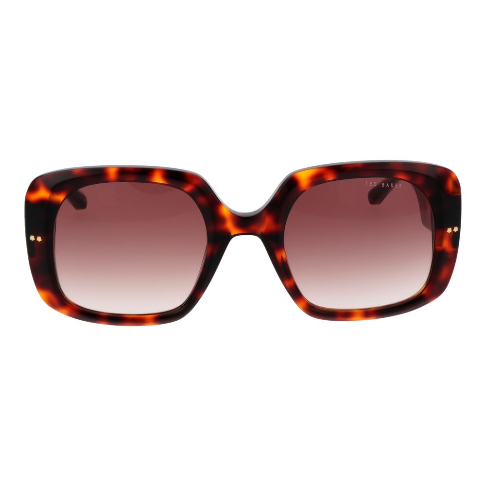 Occhiali da sole Ted Baker in acetato marrone