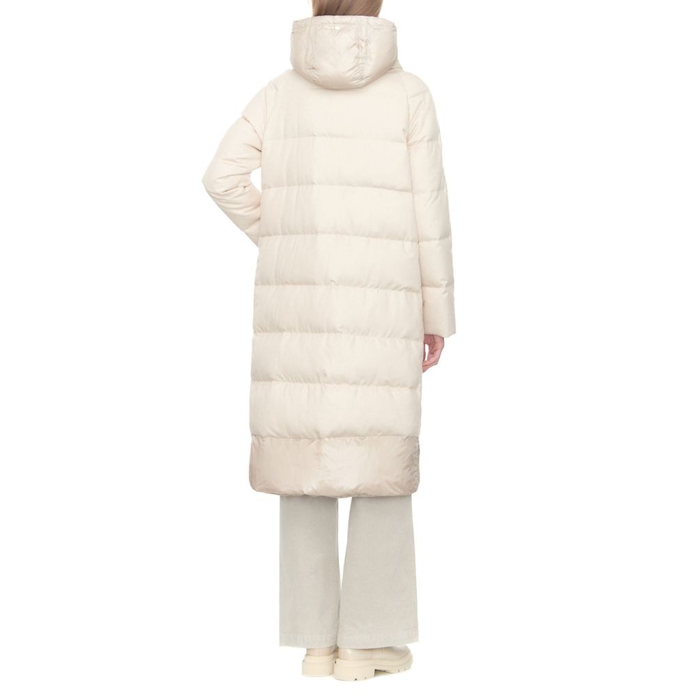 Herno Cappotto In Cashmere Bianco