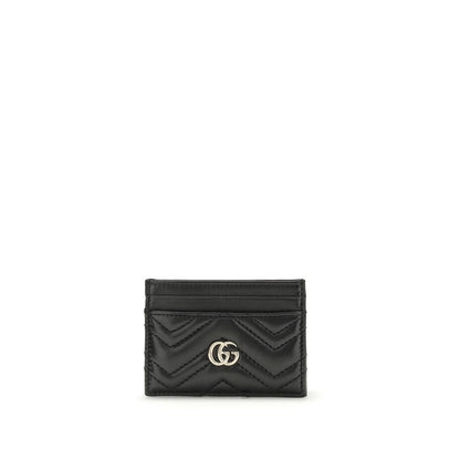 Portefeuille Gucci en cuir d'agneau Ovis Aries Aries noir