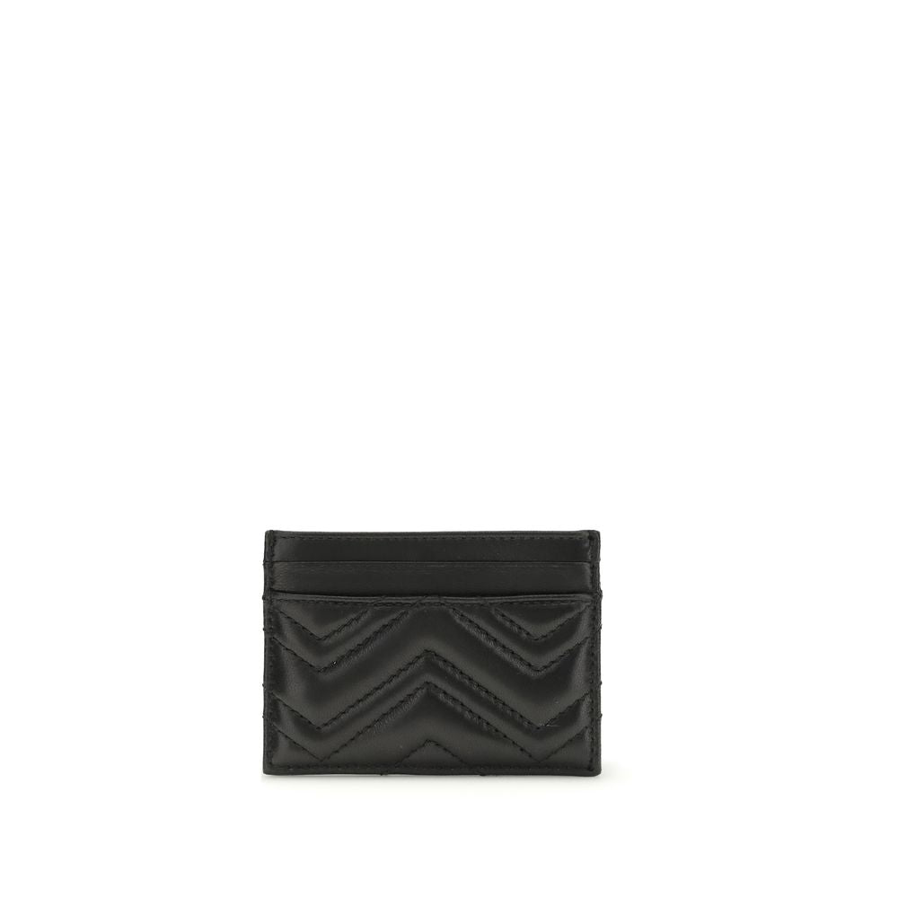 Portefeuille Gucci en cuir d'agneau Ovis Aries Aries noir