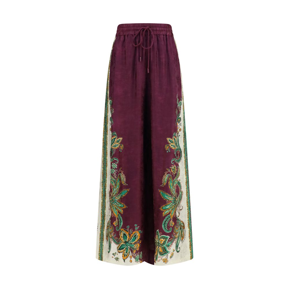 Alemais Violette Viskose Freizeithose