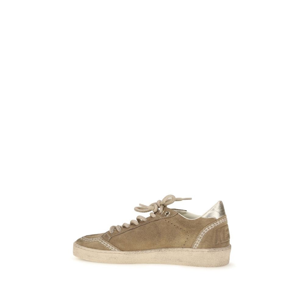 Sneakers sportive Golden Goose in pelle di vitello beige Bos Taurus