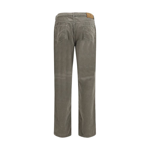 Brunello Cucinelli Bicolor Casual Byxor i Bomull