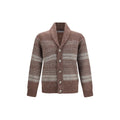 Brunello Cucinelli Bordeaux Alpacka Vicuña Pacos Cardigan